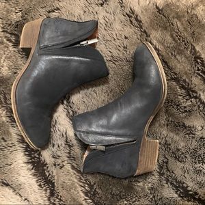 Lucky Brand black booties